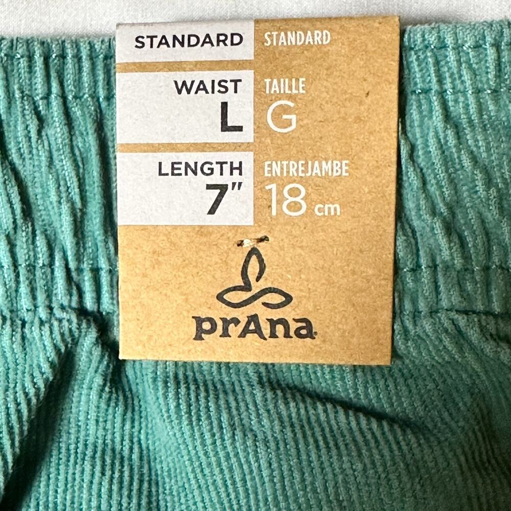Prana Canyon Camp Shorts Mens Size L (32-33-34) 7" Inseam Corduroy NWT - Picture 4 of 9